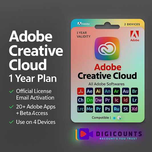 All-in-One Creative Suite – Powered by Adobe® (1 Year Plan)