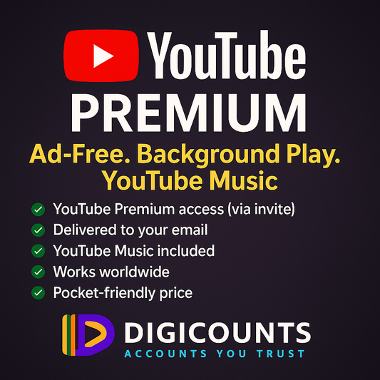 YouTube Premium Invite Access – Ad-Free + YouTube Music (Email Delivery)